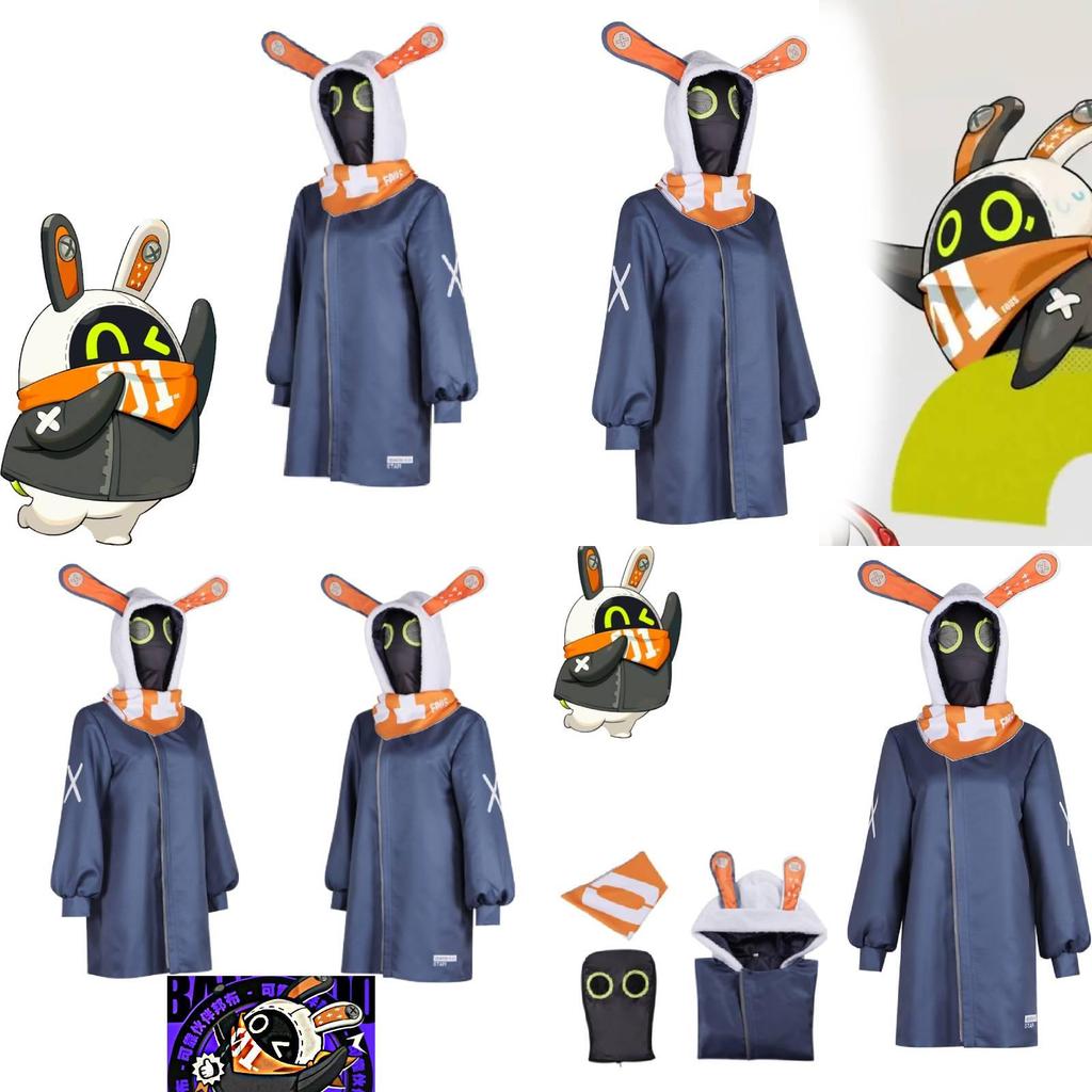 Zero Zone Bongo Cosplay Costume For Gaming Events Unisex Polyester Halloween Outfit