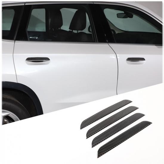 Soft Carbon fiber Exterior Door Handle Cover Trim Sticker For BMW X1 U11 -24