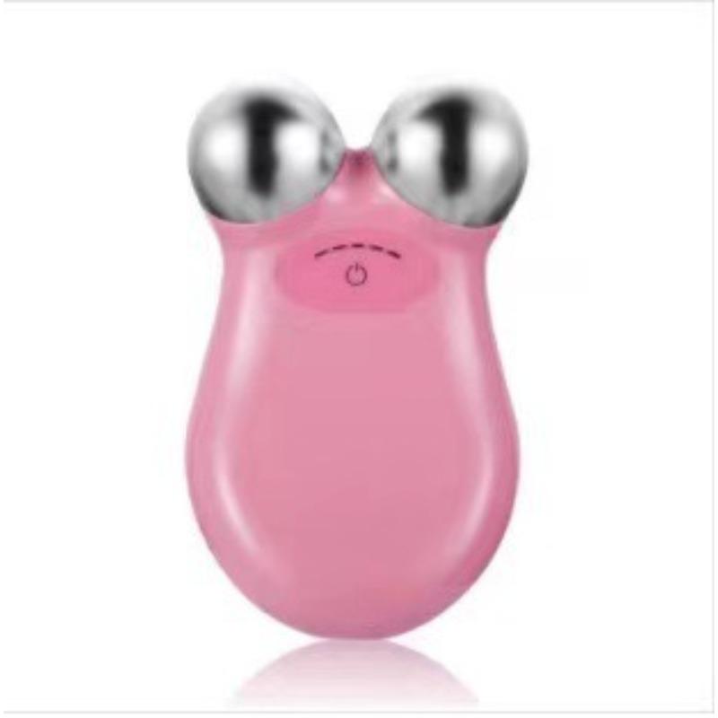 

Микротоковая косметическая техника для лифтинга, укрепления и омоложения лица. Бытовая косметическая техника для лица. Удаление носогубных складок. Артефакт. розовый