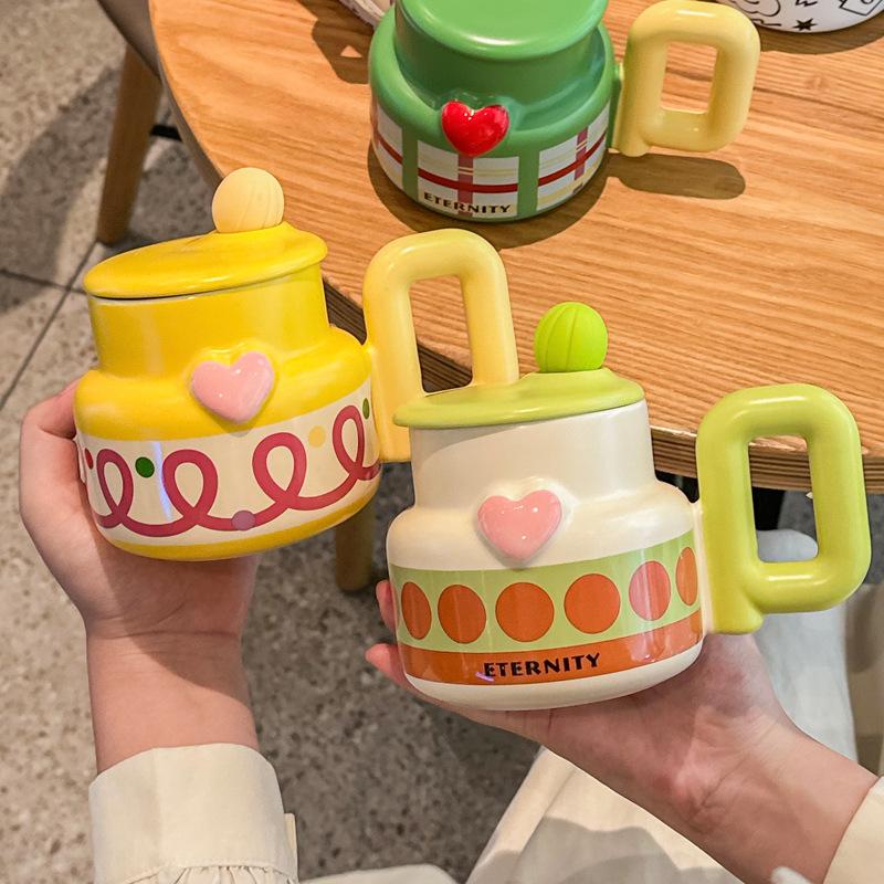 Creative Cute Love Cup for Girls’ Birthday Gifts for Children’s Best Friends with Small Gifts Practical Souvenir Gift Box