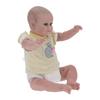48cm / 18.9in Mädchenpuppe Simulation Lebensecht Weiche Babypuppe Fütterflasche Schnuller Set
