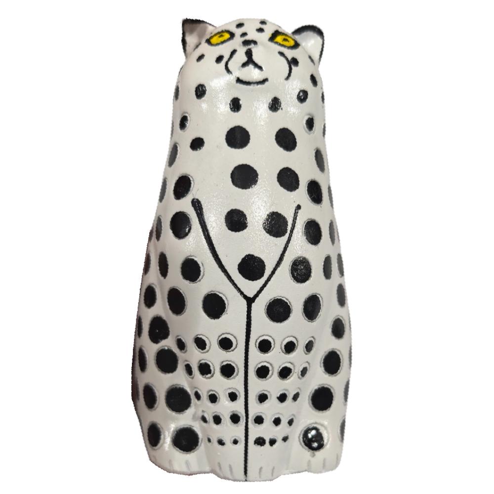 Creative Resin Cat Vase Cute Tiny Animal Flower Vase Gift Polka Dot Cat Vase  Wedding Decor