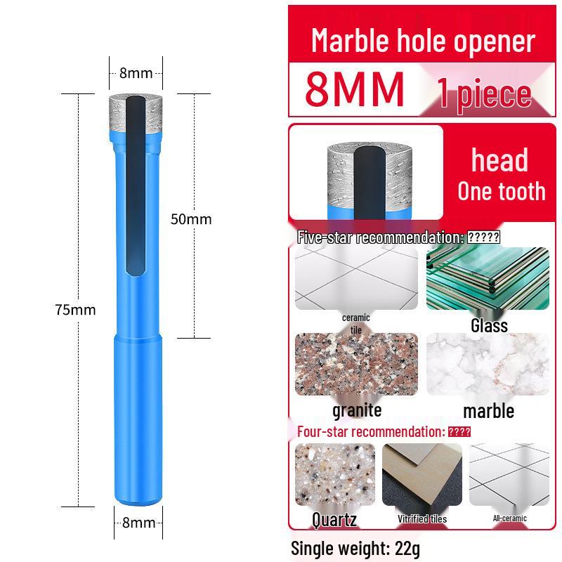 Diamant-beschichteter Lochbohrer für Marmor, Keramik, Glas und Feinsteinzeug