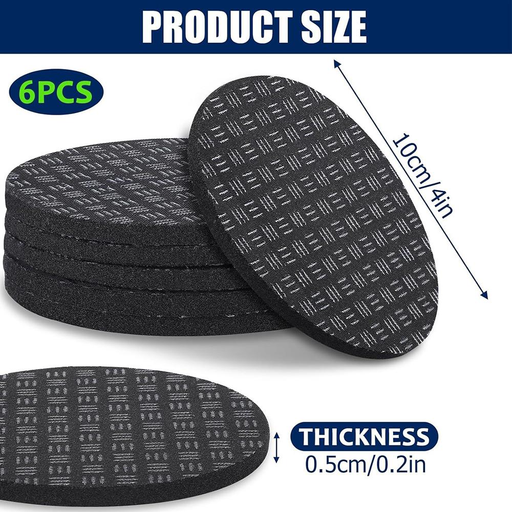 

New 6PCS Non-Slip Walking Pad Mat for Under Treadmill & Exercise Bike Machines