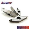 PCD Insert VCGT110302 VCGT110304 08 VCGT160402 VCGT160404 08 Chip Cutting Tool for Copper and Aluminum Non-Ferrous Metals VCGT
