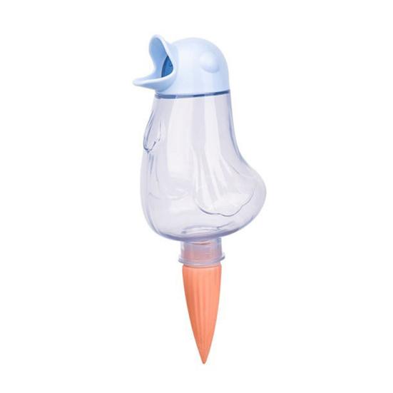 Bird Self Watering Spikes Clear Bird Bulb with Terracotta Spike Automatic Watering Spikes Plant Watering Device for Houseplants Outdoor Potted Plants