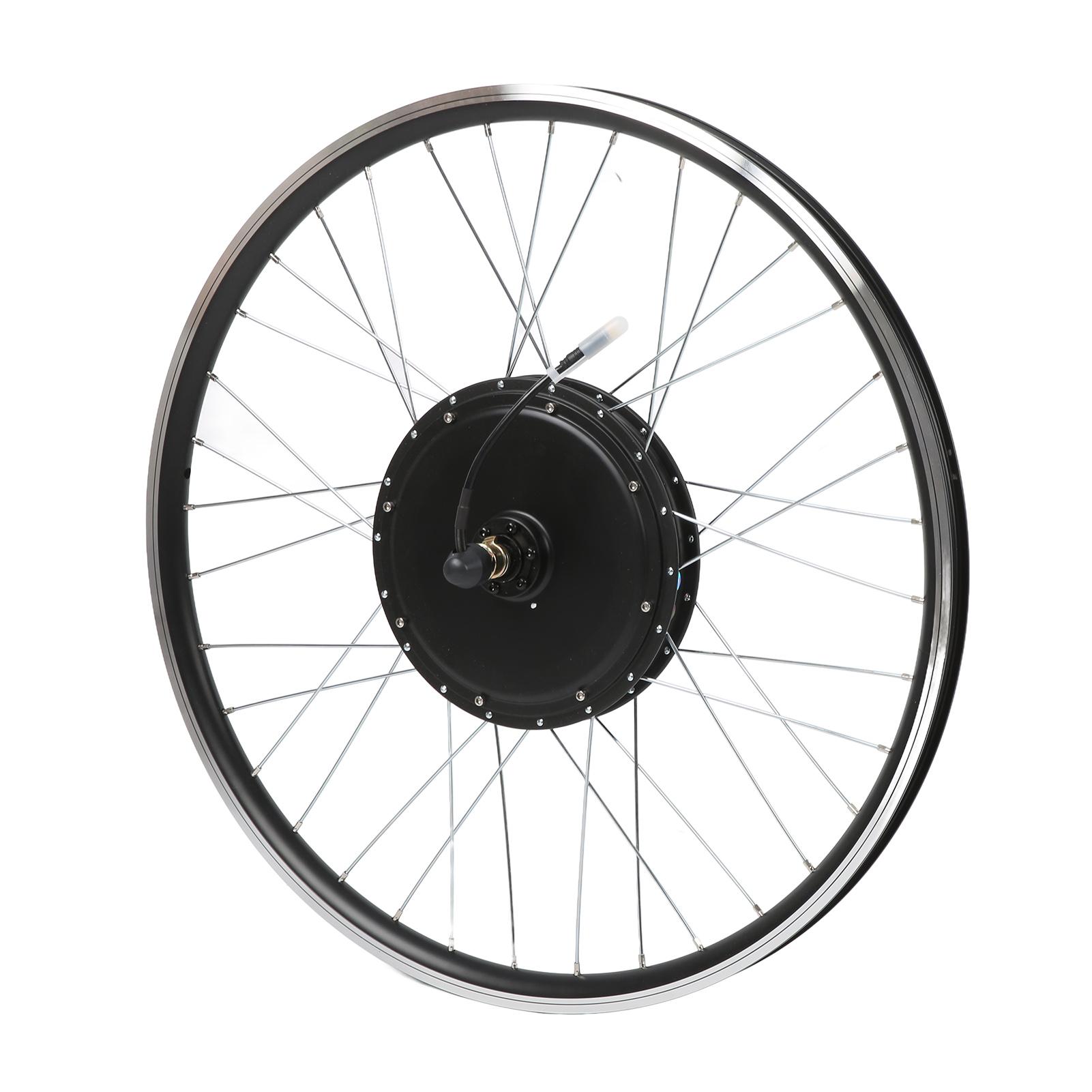 Водонепроницаемый комплект для переоборудования электрического велосипеда 700C Переднее колесо 48V 1000W Мотор-колесо Комплект для переоборудования с дисплеем LCD3