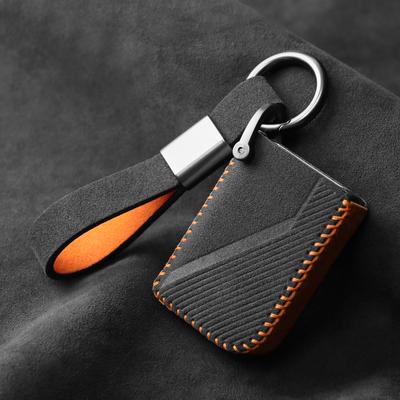 Alcantara Suede Car Key Case Fob Cover Key Bag Shell for LynkCo Lynk&Co 05 06 5 6 Lynk Co 05 06 01 09 Auto Accessories
