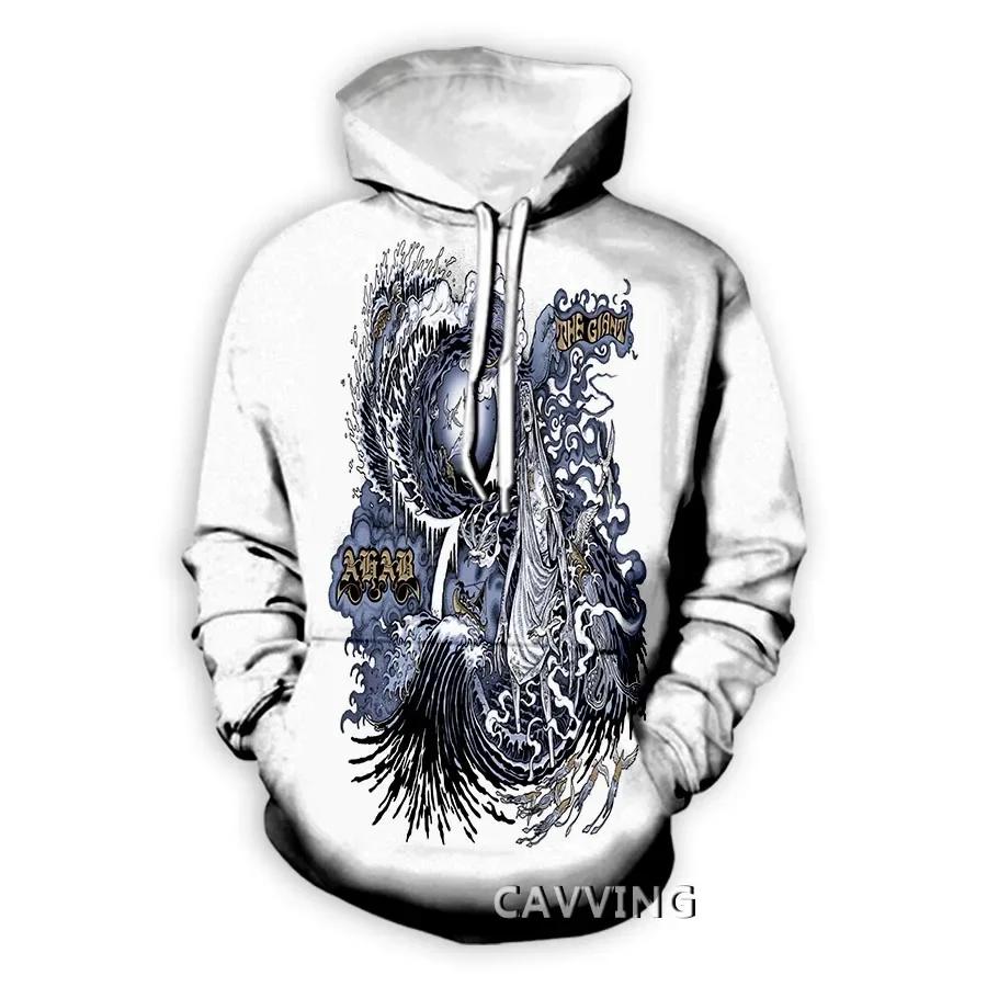 New Fashion AHAB Band 3D Printed Clothes Streetwear Men/women Hoodies Sweatshirt Fashion Hoody Hooded Pullover Tops