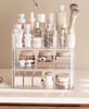 Luxury Large Capacity Cosmetic Storage Box with Drawers for Desktop or Dressing Table