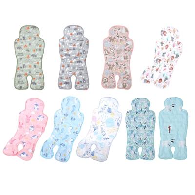 Almofada de Resfriamento para Bebês para Cadeirinhas e Carrinhos Designs Dupla Face Almofadas de Resfriamento para Carrinhos para Passeios Confortáveis no Verão