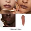 Gucci Glow   Care Shine Lipstick 0.06 Oz  1.8 Ml 113 Linnet Stone Browny Nude