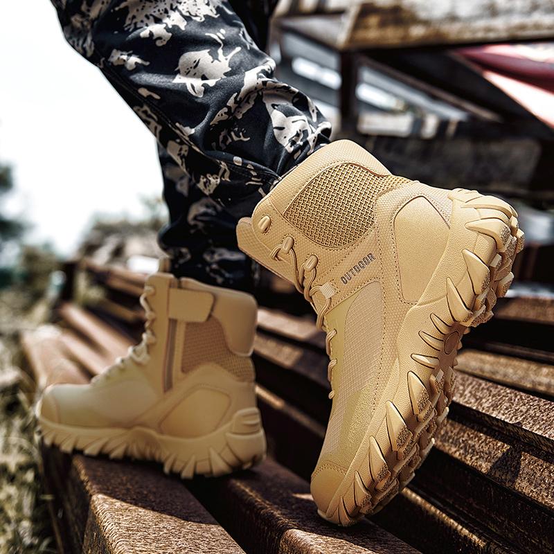 Men's Boots High Quality Hiking Boots Men's Outdoor Boots Non Slip