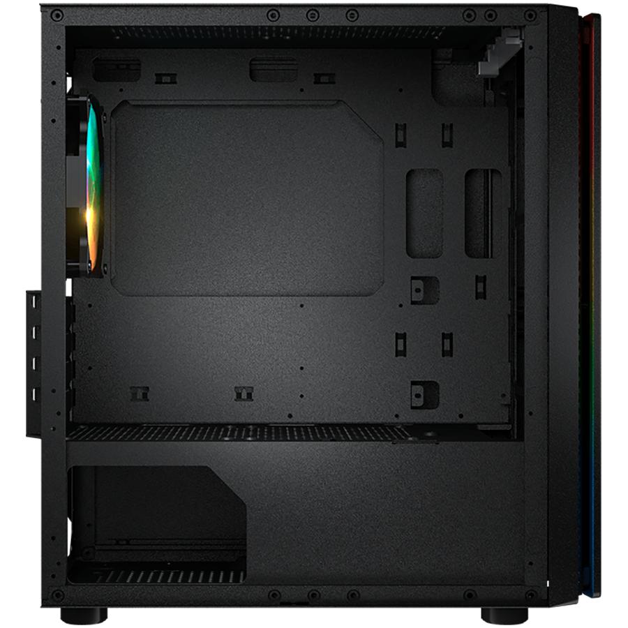 COUGAR Purity RGB Case, Mini Tower, 1 X ARGB, Black