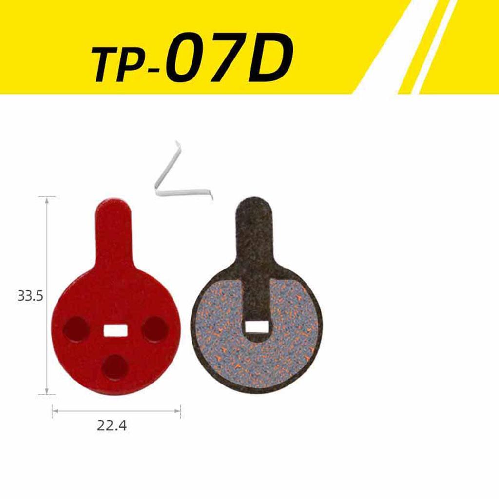 Semi- Disc Brake Pads for Mountain Bikes, High-Performance Oil Disc Brake , Wear-Resistant Replacement Pads