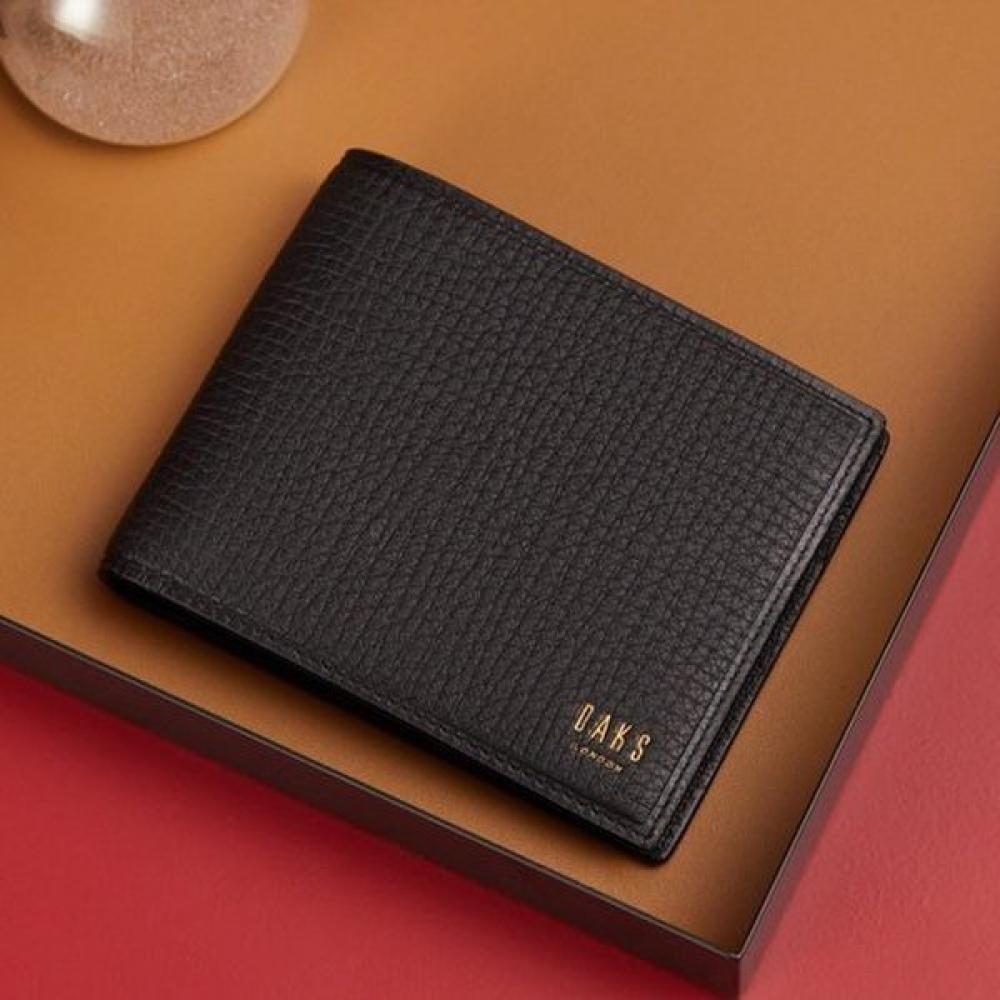 

Daks Black Soft Leather Wallet Soft Classic Dbwa6e663bk Single option