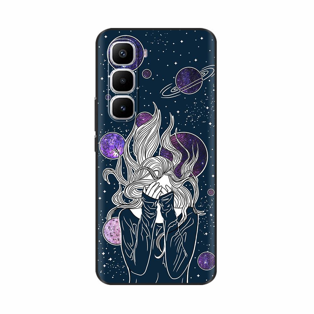 For Infinix Hot 60 Pro Plus Case Popular Love Heart Flower Soft TPU Silicone Back Cover For Infinix Hot 60i Hot60 Pro Phone Case