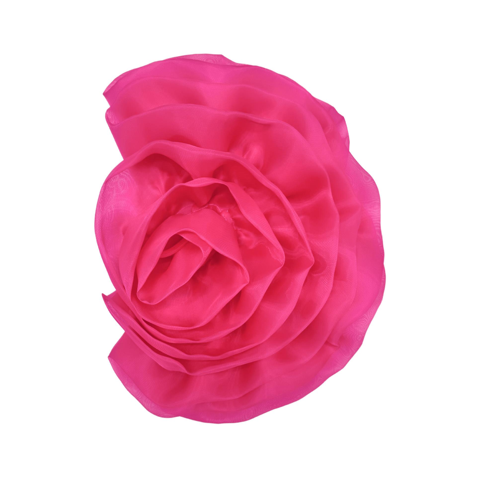 

Многослойная органза, большой цветок, аппликация, 3D, одежда, вечернее платье, нашивка, шитье розы красного