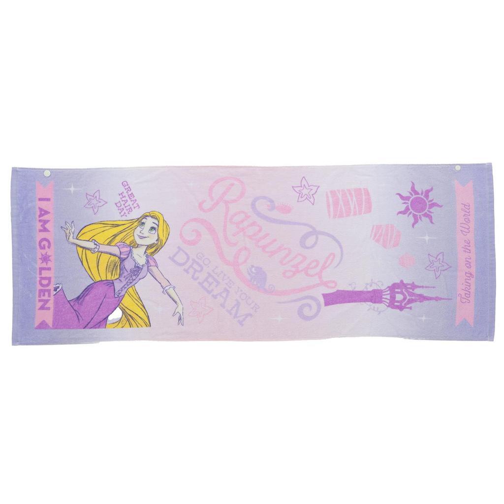 Marushin Bath Disney Tangled Perfect for and Character UV Product 2125022500 Children's Towel, Design, Beach, Pool, Girls, Boys, Design, Swimming,