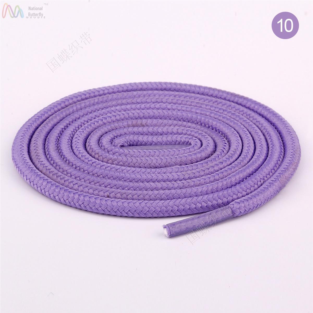 

Красные толстые круглые шнурки 5 мм для повседневной обуви