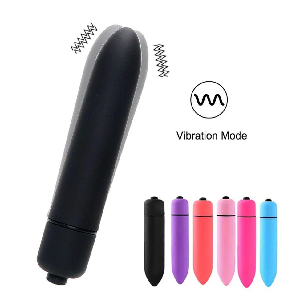 Mini Bullet Vibrator, Sex Toys, Sexy Toys, Sexual Toys for Women, Adult Toys Vibrators - Single Frequency