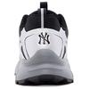 MLB Großer Ball Klobig Rutschfest Abriebfest Niedrig geschnitten Klobige Sneaker Unisex Schwarz Grau 3ASHG015N-50BKS