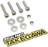 Special Parts Takegawa Handlebar for Cross Zoomer Lead Giorno 2-Piece Ends, Gold/Black, GROM, MSX125/SF, Cub, Dio110, X, FORZA-S, PCX125/150, 125,