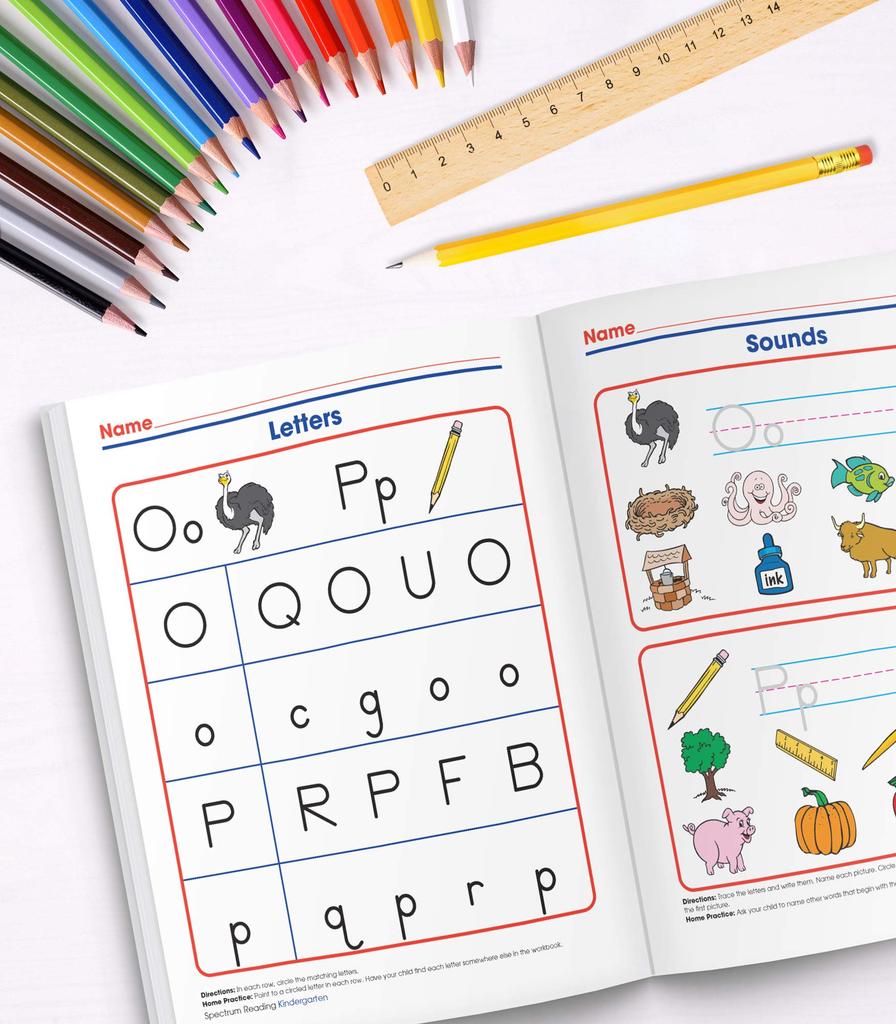 Spectrum Reading, Grade K