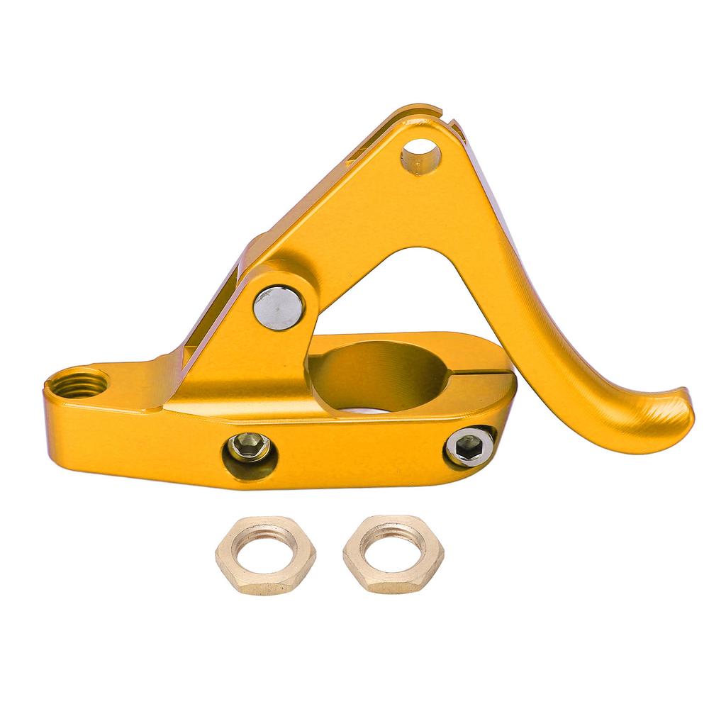 Finger Throttle Short Clutch Lever Throttle Thumb Assembly Replacement for JETSKI Gold