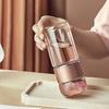 420ml Tea Strainer Cup, Double Walled Stainless Steel Leak Proof Glass Water Bottle, Suitable for Tea Leaves and Flower Tea.