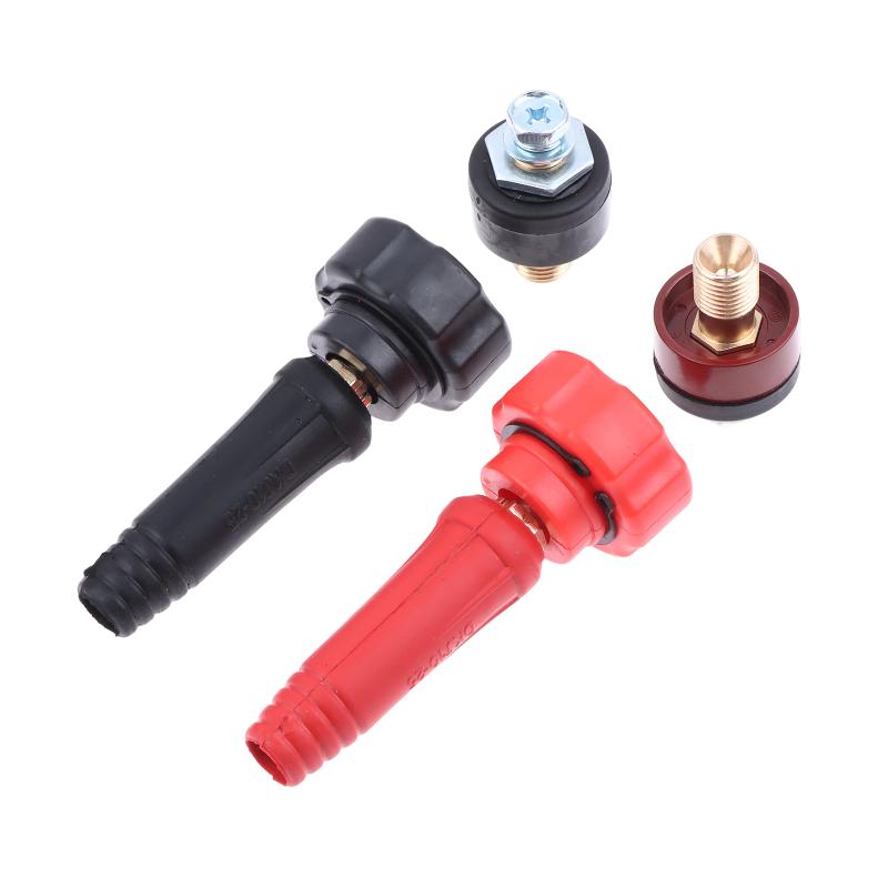 European Welding Machine Cable Wire/Welding Cable Connector Quick Fitting Male+Female Cable Dkj10-25