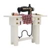 1:12 Dollhouse Miniature Sewing Machine Vintage Dollhouse Furniture Accessory Simulation Sewing Mach
