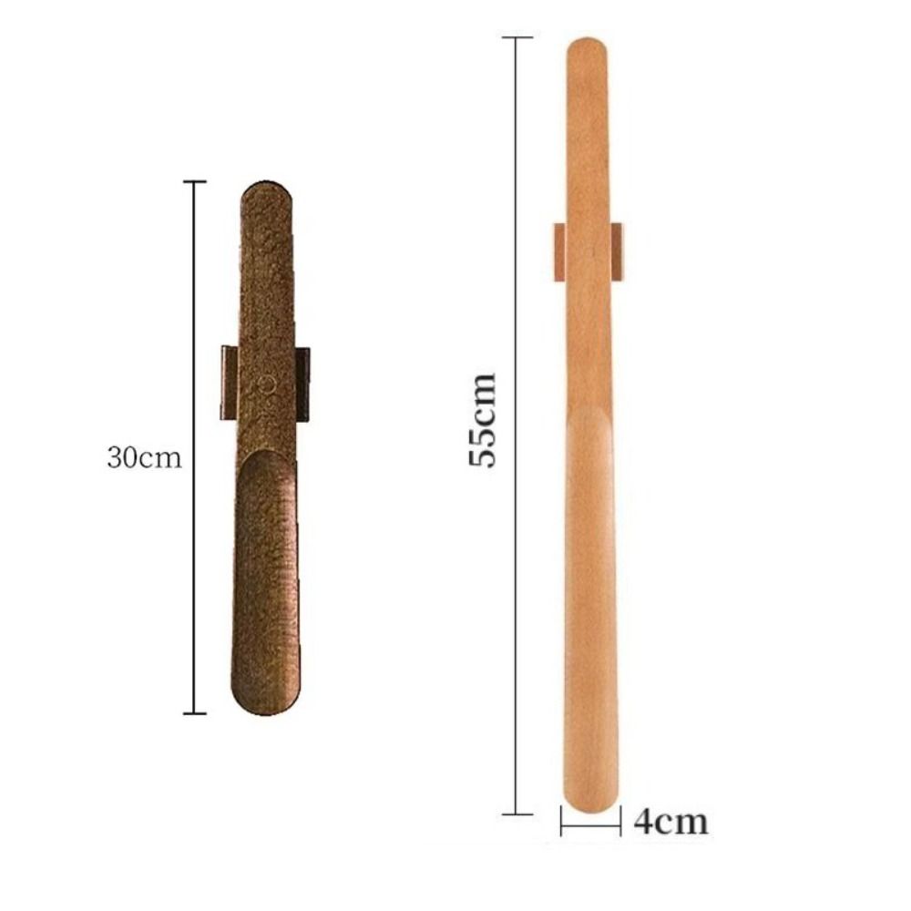 30/55cm Magnetický napínák na boty Dřevěná rukojeť Líný napínák na boty pro starší osoby, těhotné ženy