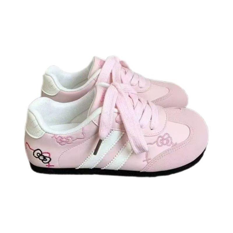 Autumn cute fashion sweet flat casual shoes dopamine breathable versatile women