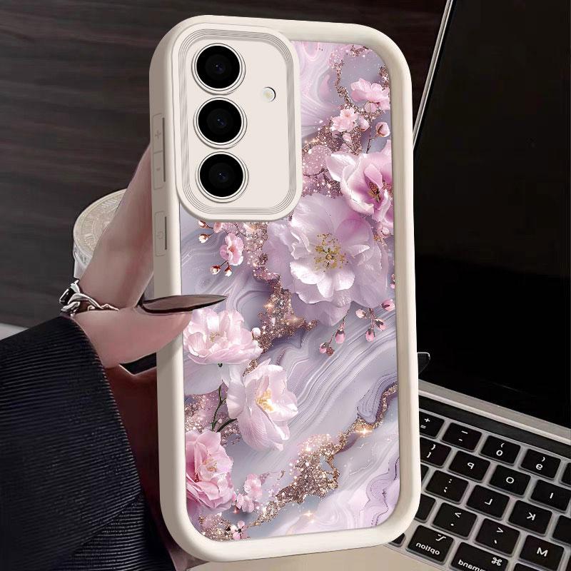 Fashion Marble Pattern S25Ultra Phone Case For Samsung Galaxy S25 S24 S23 Ultra 5G Funda S22 S20 Plus S21 FE S24FE Cases Cover