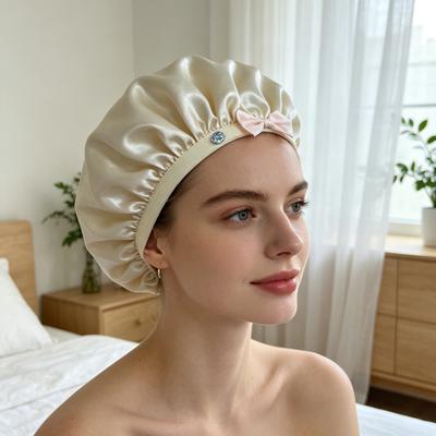 Cappello per Arricciare i Capelli Senza Calore per Donne, Arricciacapelli per Dormire di Notte, Cappello Arricciacapelli Traspirante per Capelli Medi e Lunghi
