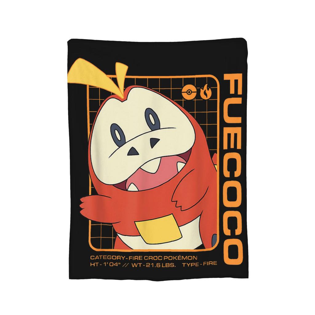 Pokemoned Coral Fleece Plush Throw Blankets Charmander Charmeleon Charizard Blanket for Bedding Couch Warm Plush Thin Quilt,