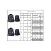 Wednesday Addams Family Costume Set for Girls Striped School Uniform Set Jacket, Skirt, Wig Set Halloween Costume