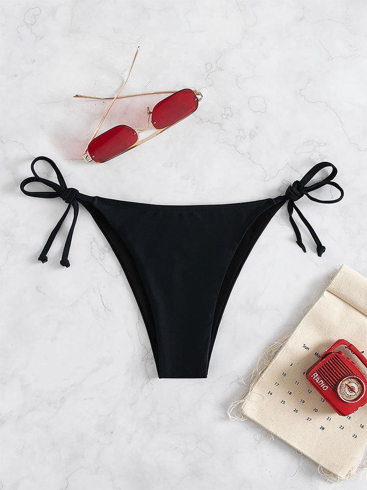 New multi-color neck strap hot spring bikini sexy split swimsuit