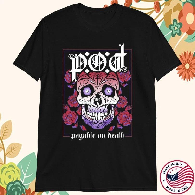 P.O.D Band Payable On Death Tour T-shirt S to 5XL 2F1522 4XL