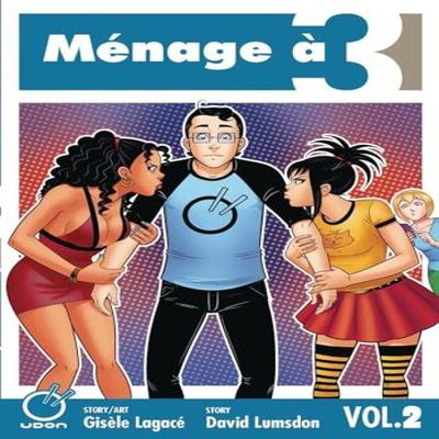 Menage a 3 Volume 2 by Gisele Lagace Paperback Book 9781772940664