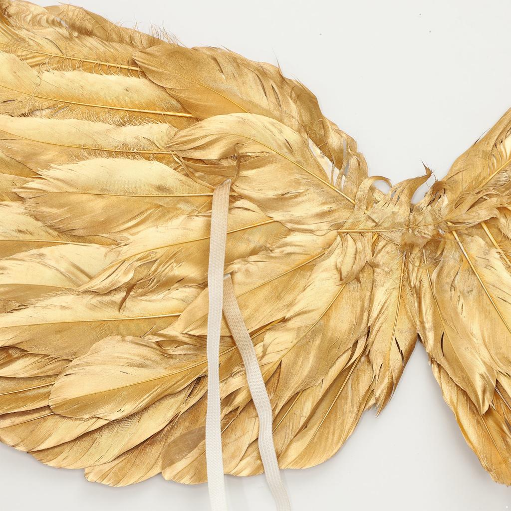Children Angel Feather Wings Christmas Angel Wing Party Costume Wings Halloween Christmas Masquerade Accessories