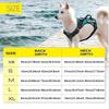 Service Dog Harness, Reflective Dog Vest Harness with 5 PCS Patches, Adjustable Soft Oxford Pet Harness, Inner Layer Mesh, Easy