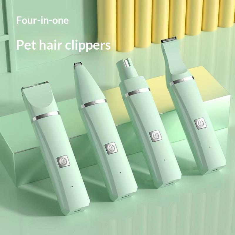 Razor For Dogs 4 In 1 Electric Pet Grooming Tool Cat Shaver Trimmer Grooming Set Professional Pets Haircut