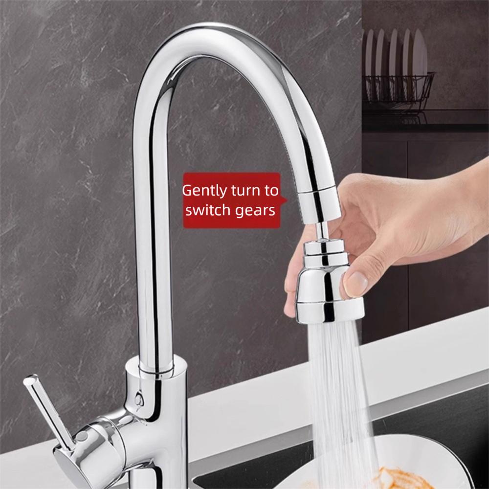 New 360° Rotate Kitchen Faucet Extender With Filter Function Water Saving Faucet Bubbler Splash Proof Universal Faucet Nozzle