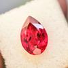 Natural Red Ruby Loose Gemstone 6ct Pear Cut for Collectors for Jewelry Making and Gem Collections