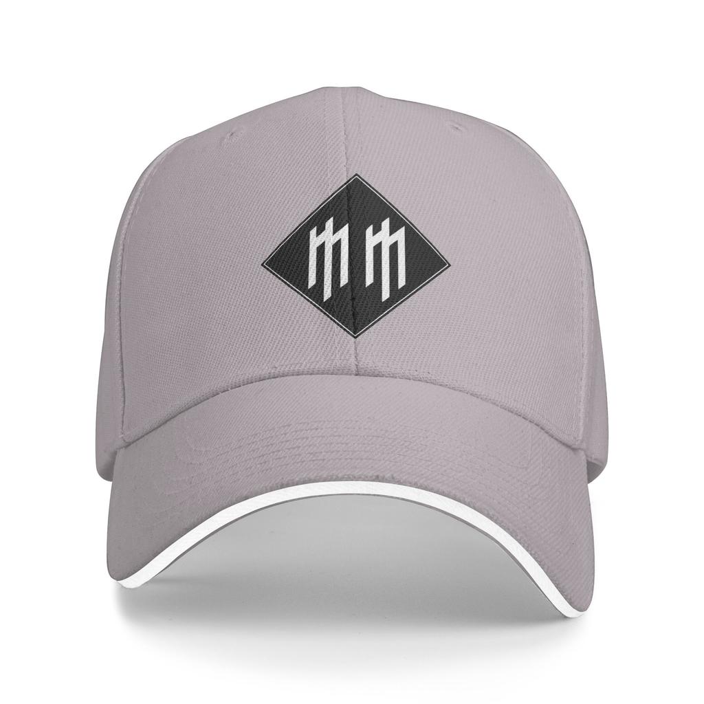 MM Logo Baseball Cap  Tennis Skate High Quality Trucker Hat Female Male Casual Custom DIY Baseball Caps