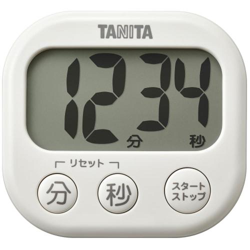 Digital Timer, Antibacterial and Large Visible Timer, Ivory TD-429-IV
