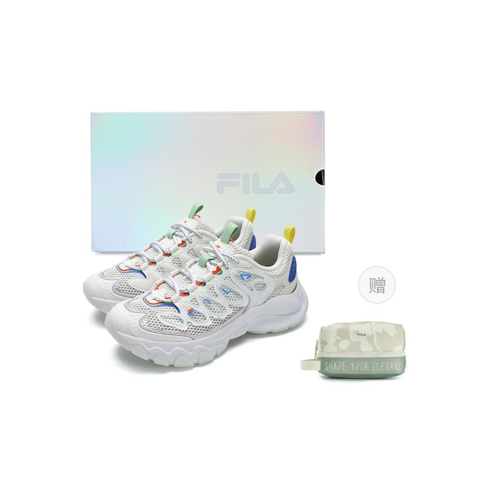 FILA TRUFFLE SUMMER Multicolor Early Summer, Mushroom Shoes Abrasion Resistant Breathable Low top Casual Shoes Men's F12M521123FSL