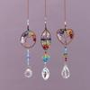 Seven-Color Tree of Life Sun Catcher 3-Piece Set - Home and Garden Hanging Ornament T119